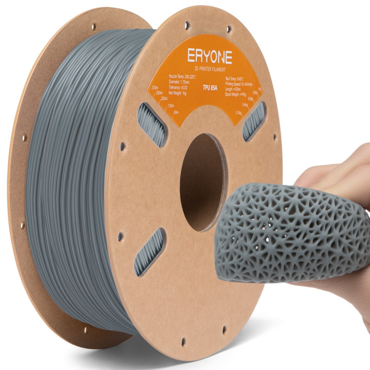 Filament TPU 85A Flexible Eryone 1,75 mm ±0,03 mm (1 kg)