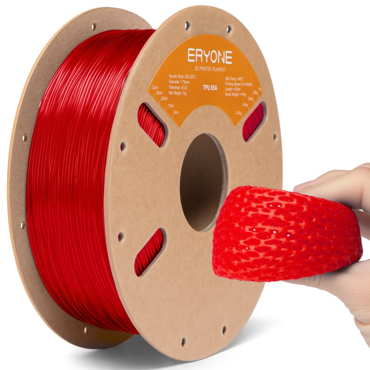 Filament TPU 85A Flexible Eryone 1,75 mm ±0,03 mm (1 kg)