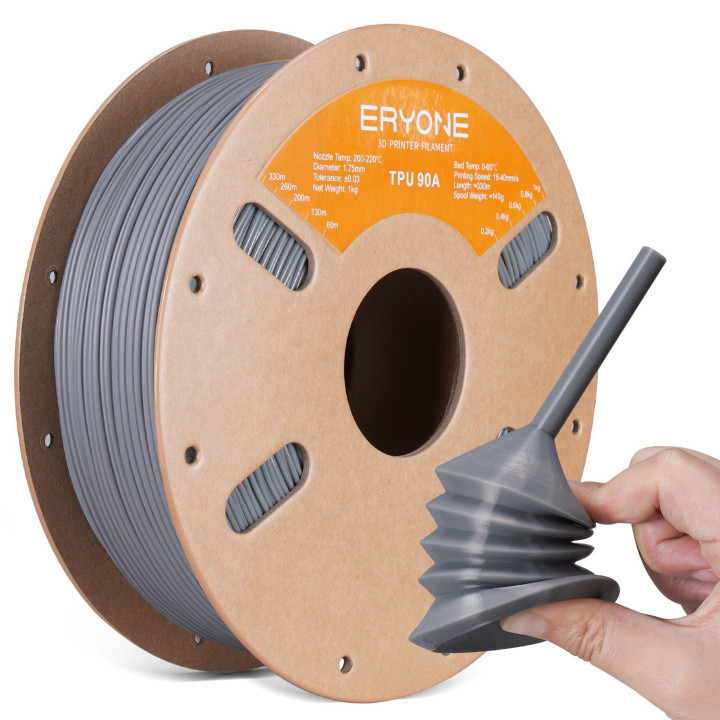 Filament TPU 90A Flexible Eryone 1,75 mm (1 kg)