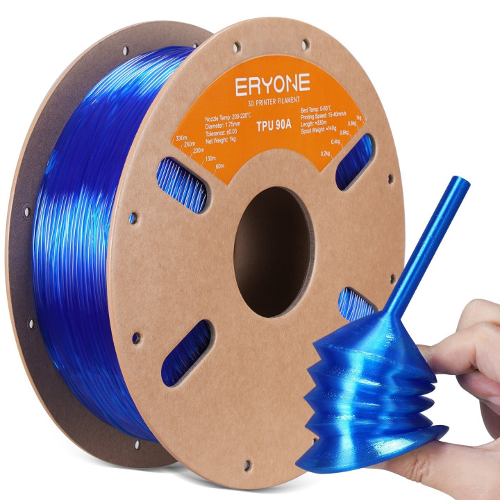 Filament TPU 90A Flexible Eryone 1,75 mm (1 kg)