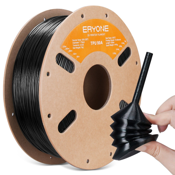Filament TPU 90A Flexible Eryone 1,75 mm (1 kg)