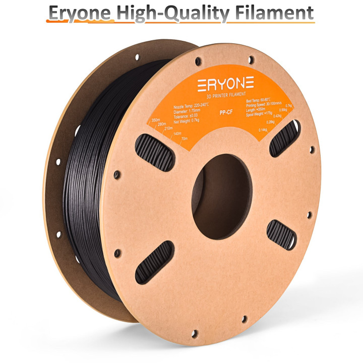 Filament PP & PP-CF Eryone 1,75 mm ±0,03 mm (900 g)