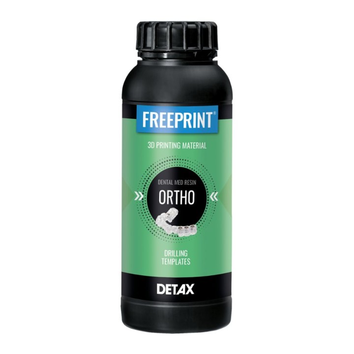 Detax - Freeprint Ortho - Classe IIa - Transparent - 1 kg | Espace Mak