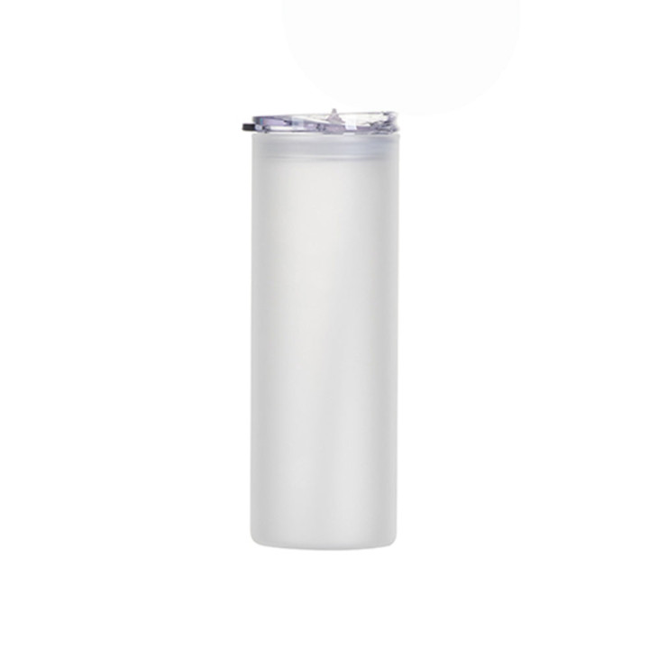 Tumbler en verre dépoli personnalisé 750 ml – sublimation photo & couleur