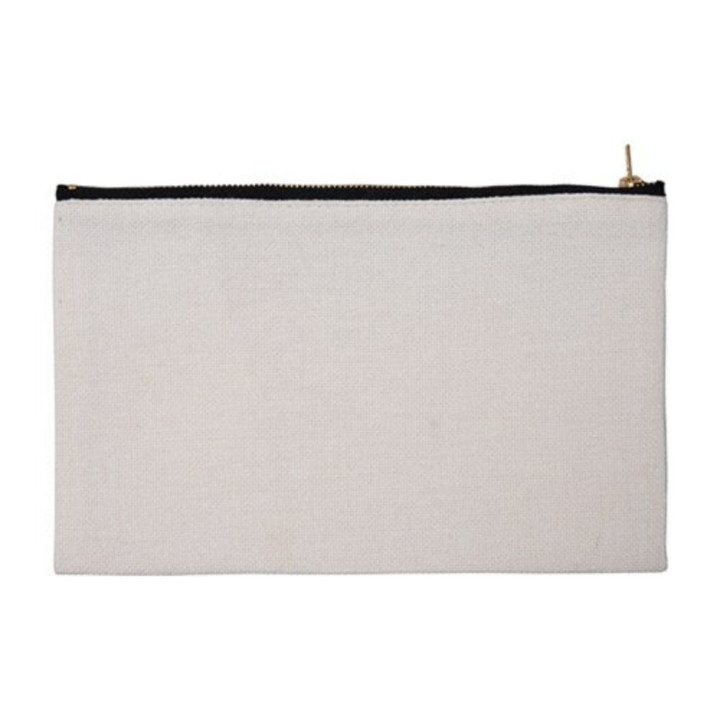 Trousse en lin personnalisée – sublimation photo & couleurs