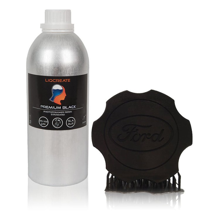 Liqcreate - Premium  Black (Noir) -  1 kg | Espace Maker