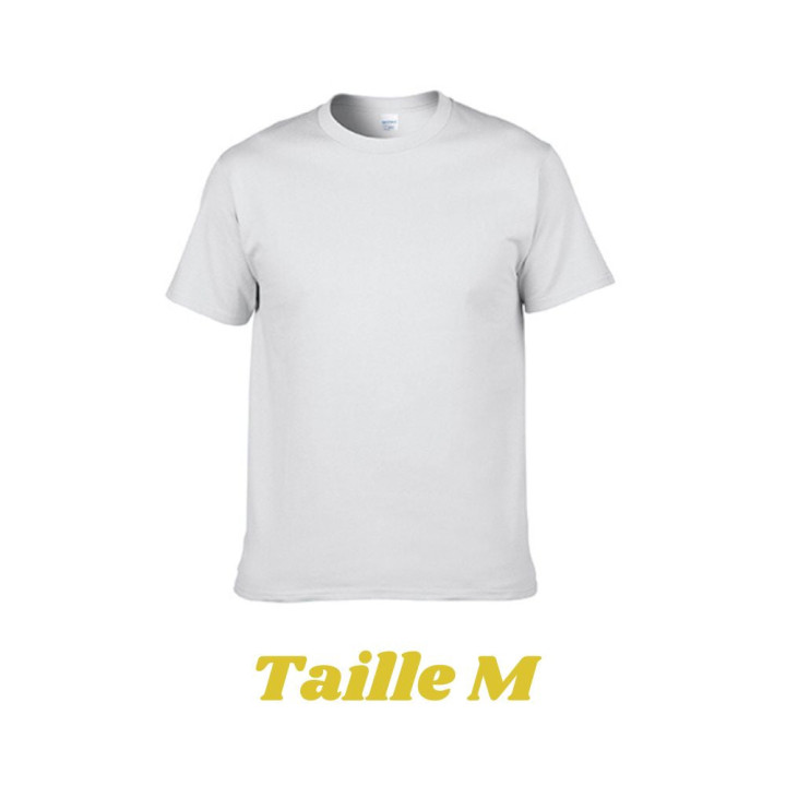 T-shirt adulte unisexe personnalisé avec votre photo ou design