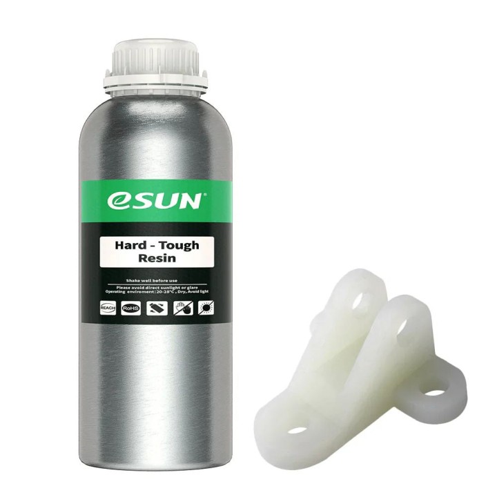 eSun - Hard & Tough Resin - Blanc (Cold White) - 1 kg | Espace Maker