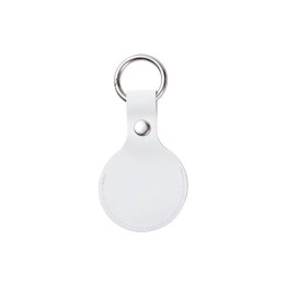 Porte-clés étui AirTag en cuir personnalisé par sublimation