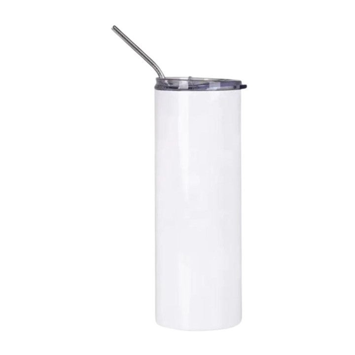 Tumbler isotherme personnalisé avec paille 600 ml