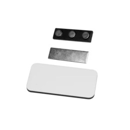 Étiquette d'identification rectangulaire personnalisée par sublimation