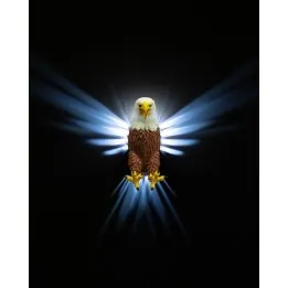 Aigle Réaliste Luminaire Mural | Impression 3D Occitanie