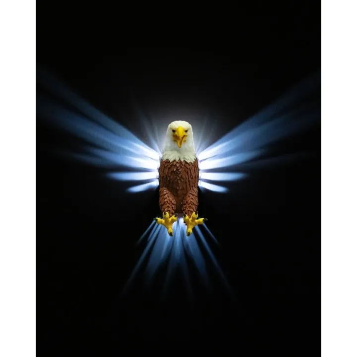 Aigle Réaliste Luminaire Mural | Impression 3D Occitanie
