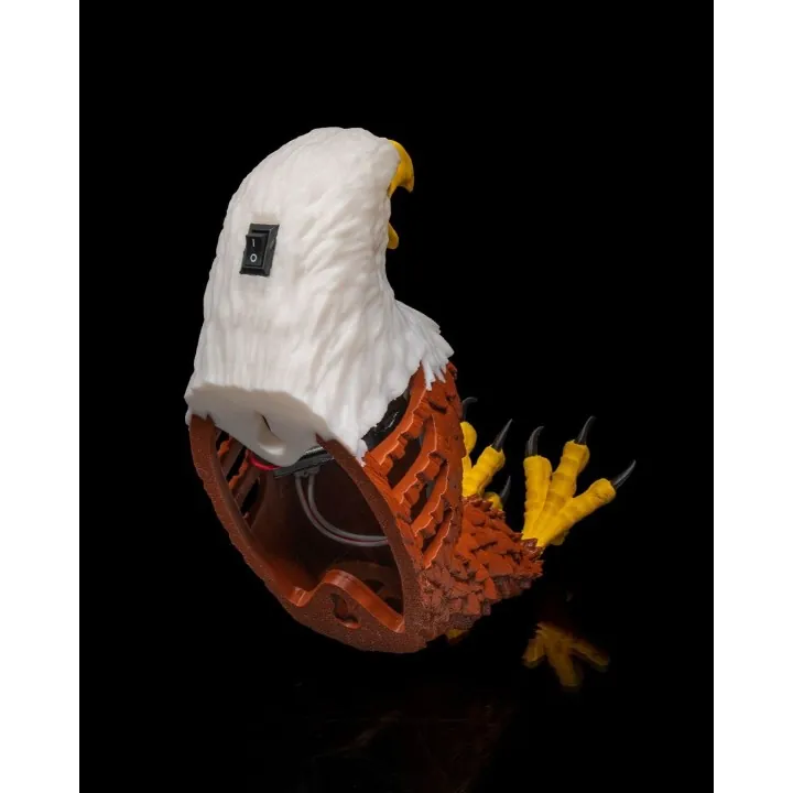 Aigle Réaliste Luminaire Mural | Impression 3D Occitanie