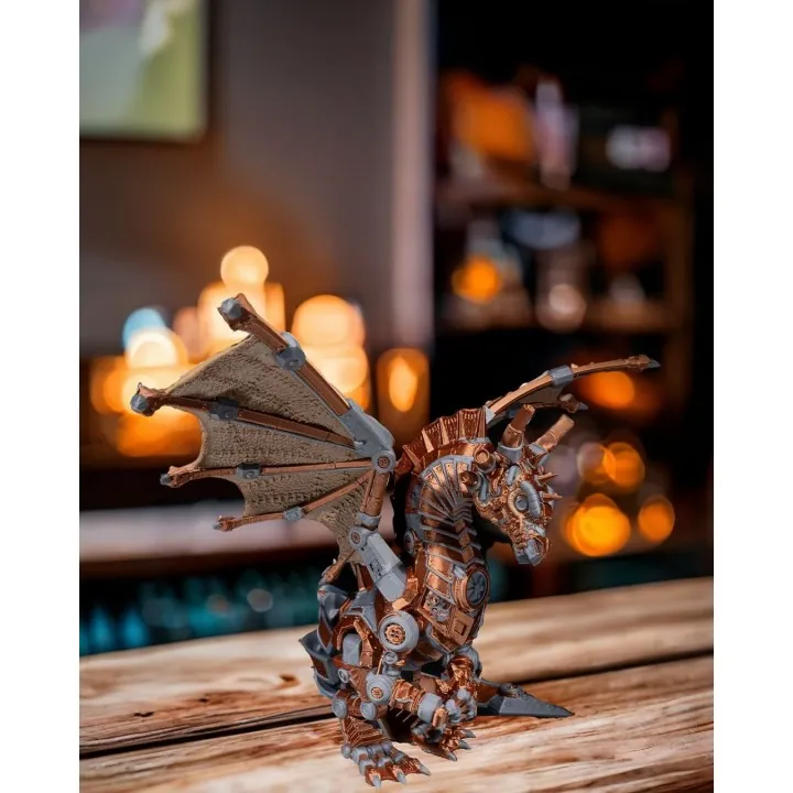 Dragon Steampunk Mécanique | Impression 3D Artisanale