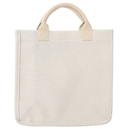 Tote bag en lin personnalisé – sublimation photo & couleur