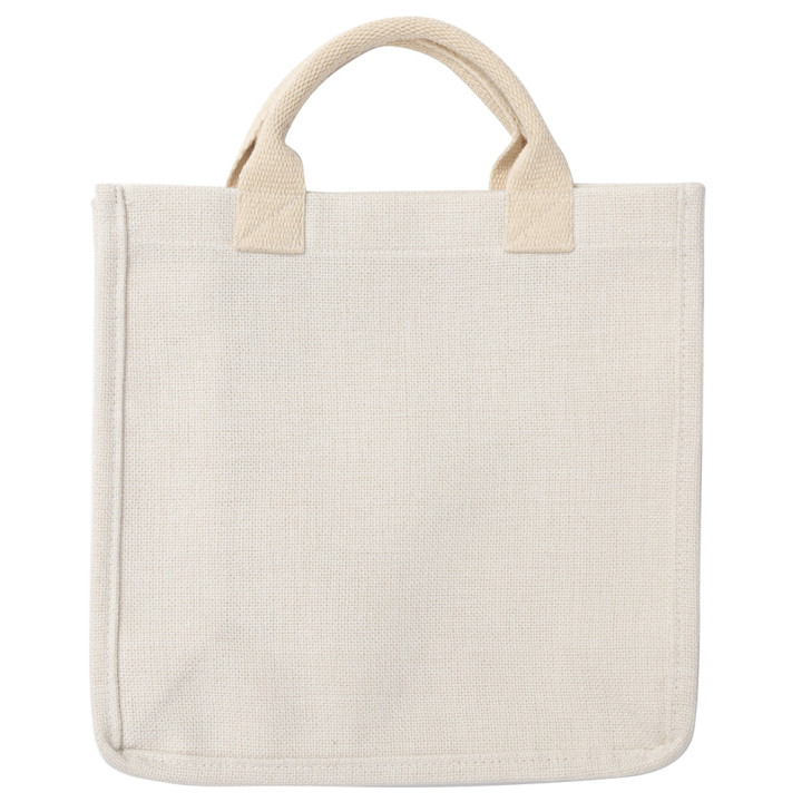 Tote bag en lin personnalisé – sublimation photo & couleur