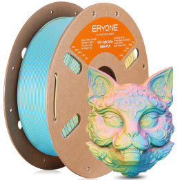Filament PLA Mat Haute Vitesse Tricolore Eryone 1,75 mm (1 kg)