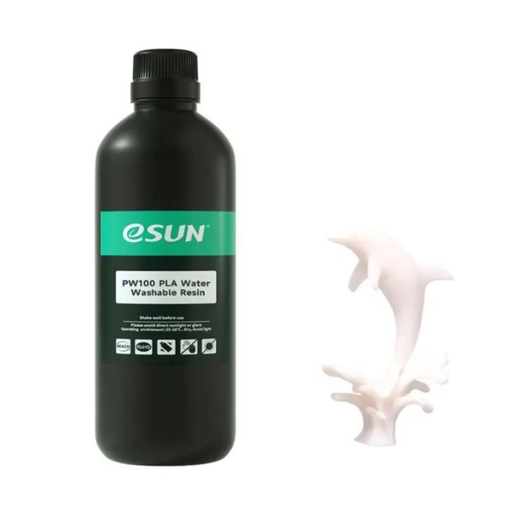 eSun - PW100 PLA Water Washable Resin - Blanc (White) - 1 kg | Espace 