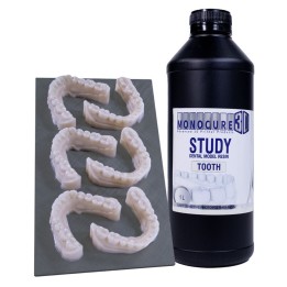 Monocure3D - Study Dental Resin - Dent (Tooth) - 1 L | Espace Maker