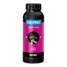 Detax - Freeprint Cast - Rouge transparent - 500 g | Espace Maker