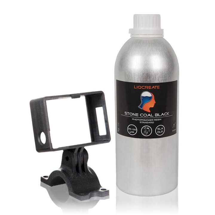 Liqcreate - Stone Coal - Black (Noir) - 1 kg | Espace Maker