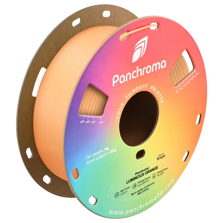 Panchroma Luminous PLA - Orange Phosphorescent - 1,75 mm - 1 kg |