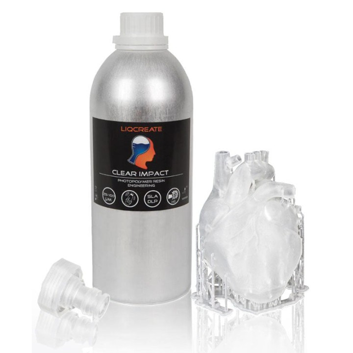 Liqcreate - Clear Impact (transparent) - 1 kg | Espace Maker