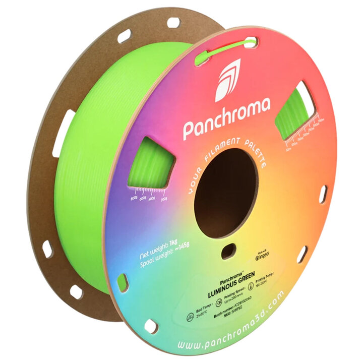Panchroma Luminous PLA - Vert Phosphorescent - 1,75 mm - 1 kg | M