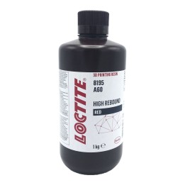 Loctite 3D - 8195 - High Rebound - Rouge (Red) - 1 kg | Espace Maker