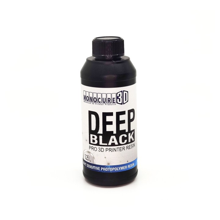 Monocure3D - Deep Black - Noir (Black) - 250 ml | Espace Maker