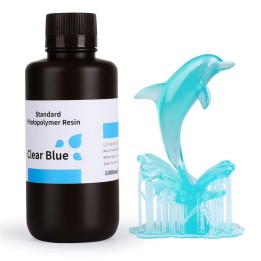 ELEGOO - Résine UV Standard - Bleu Clair (Clear Blue) - 1 kg | Espace 