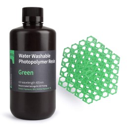 ELEGOO - Résine Water Washable - Vert (Green) - 1 kg | Espace Maker