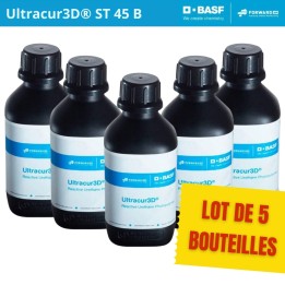 Pack BASF/ForwardAM - Ultracur3D ST 45 B - Noir (Black) - 5 kg | Espac