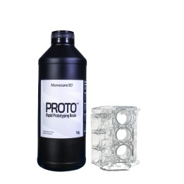 Monocure3D - Proto Resin - Transparent (Clear) - 1 kg | Espace Maker