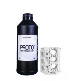 Monocure3D - Proto Resin - Blanc (White) - 1 kg | Espace Maker