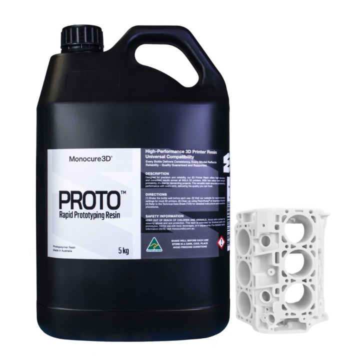 Monocure3D - Proto Resin - Blanc (White) - 5 kg | Espace Maker
