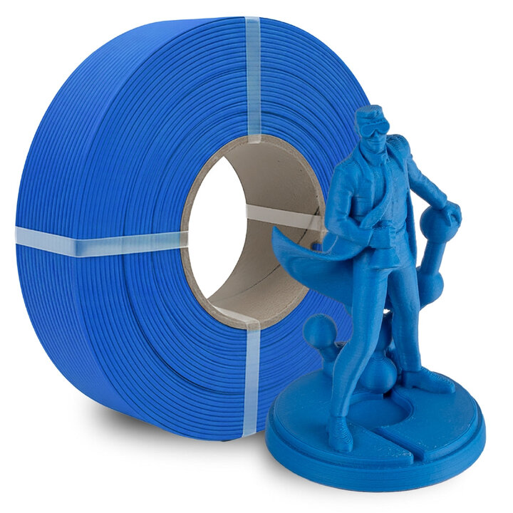 Panchroma PLA - Mat Bleu Saphir - 1,75 mm - 1 kg - Recharge | Mai