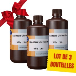 Pack Antinsky - 3x Standard Lite Resin - Blanc (White) - 1 kg | Espace