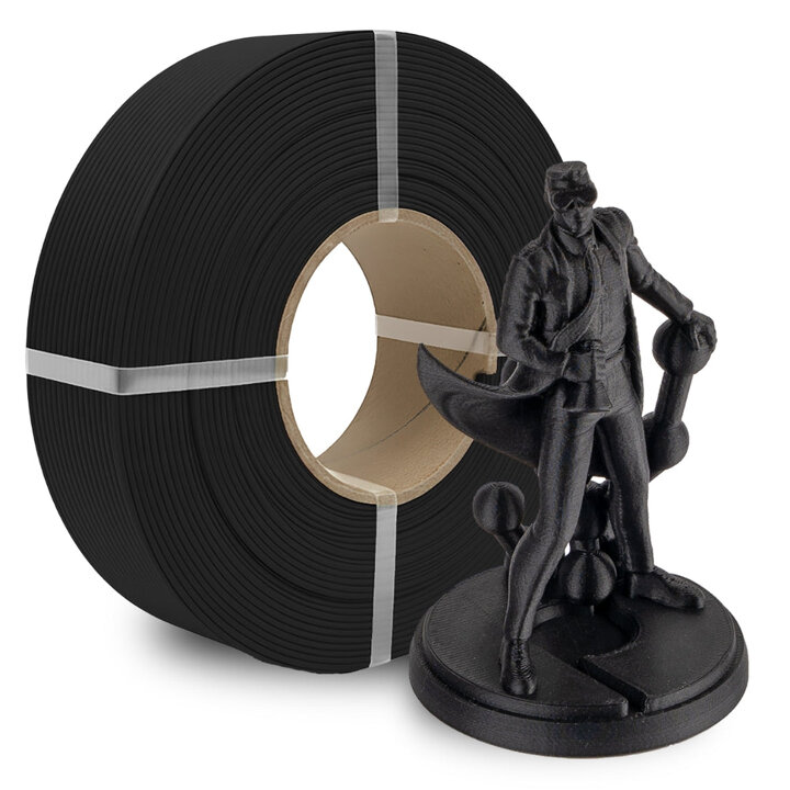 Panchroma PLA - Mat Noir Charbon - 1,75 mm - 1 kg - Recharge | Ma
