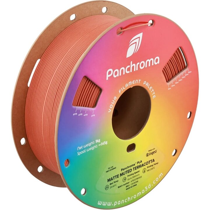 Panchroma PLA - Mat Terre Cuite Douce - 1,75 mm - 1 kg | Maison D