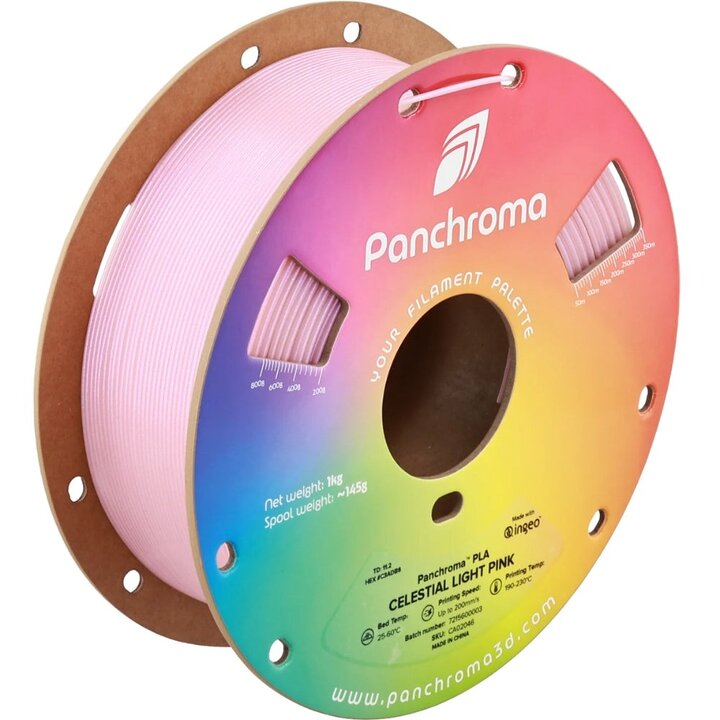 Panchroma PLA - Rose Clair Celeste - 1.75 mm - 1 kg | Maison Drab
