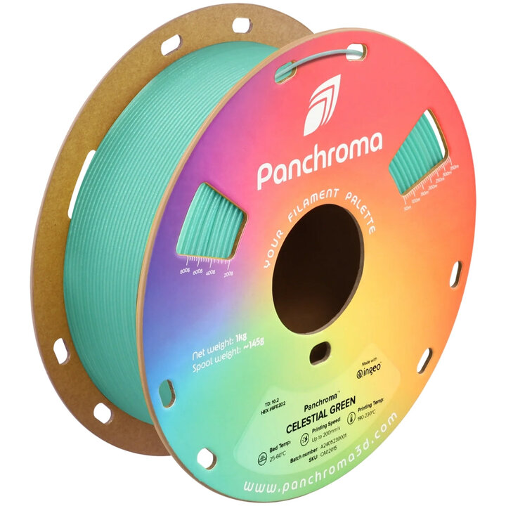 Panchroma PLA - Vert Celeste - 1,75 mm - 1 kg | Maison Drabiec