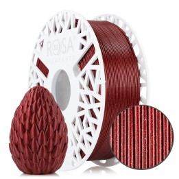 Rosa3D - PETG Galaxy HS - Rouge (Red) - 1,75 mm - 1 kg | Espace Maker