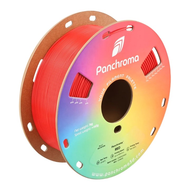 Panchroma CoPE - Rouge (Red) - 1,75 mm - 1 kg | Espace Maker