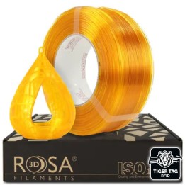 Rosa3D - PETG Standard HS - Jaune Transparent (Tr. Yellow) - 1,75 mm -