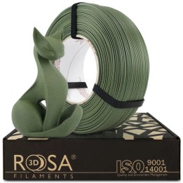 Rosa3D - PLA-CF - Vert Olive Mat (Matt Olive Green) - 1,75 mm - 1 kg R