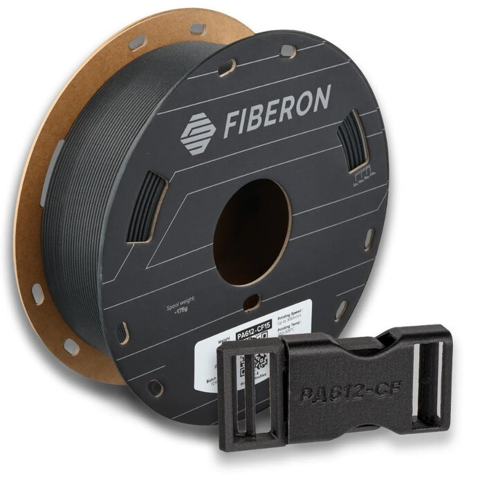 Polymaker - Fiberon - PA612-CF15 Noir - 1,75 mm - 500g | Maison D