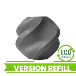 Bambu Lab - ABS - Argent (Silver) - 1,75 mm - 1 kg Refill | Espace Mak