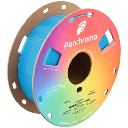 Panchroma Translucent PLA - Cyan Translucide (Cyan) - 1,75 mm - 1 kg |